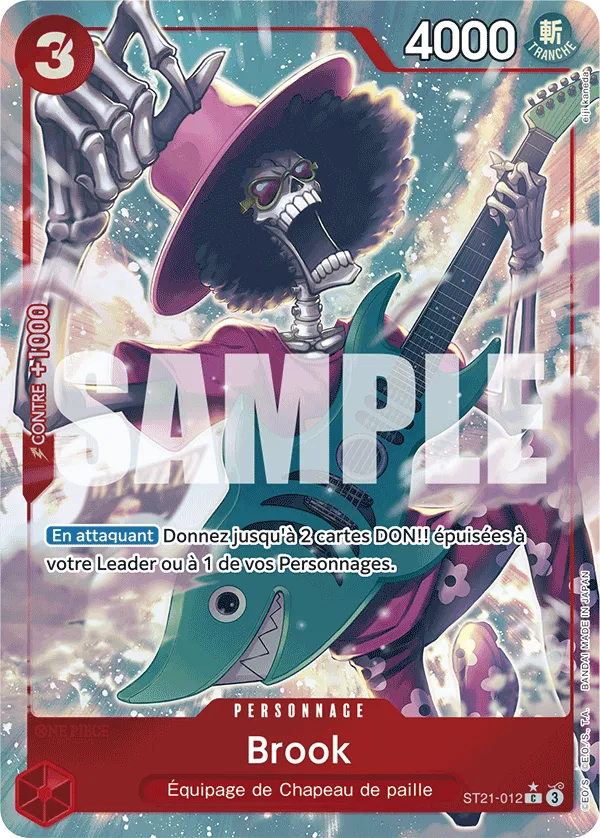 ST21-012 - Brook V2 - Carte One Piece Deck de Démarrage EX — Gear 5th 012