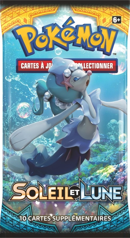 Booster Pokémon Soleil et Lune illustration Oratoria, scellé français