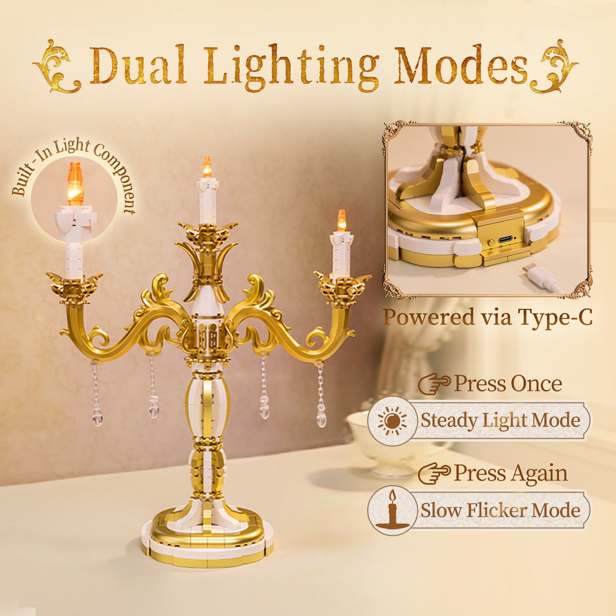 Pantasy - Candle Holder / Retro Collection