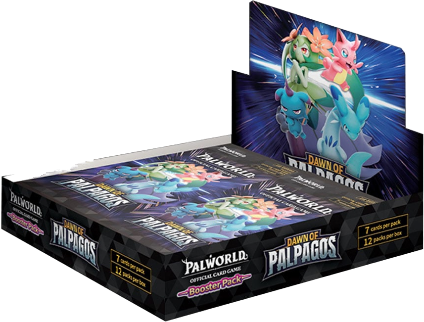 Palworld OFFICIAL CARD GAME Display Dawn of Palpagos