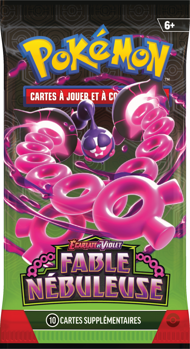 Booster Pokémon Fable Nébuleuse illustration Pechaminus, scellé français