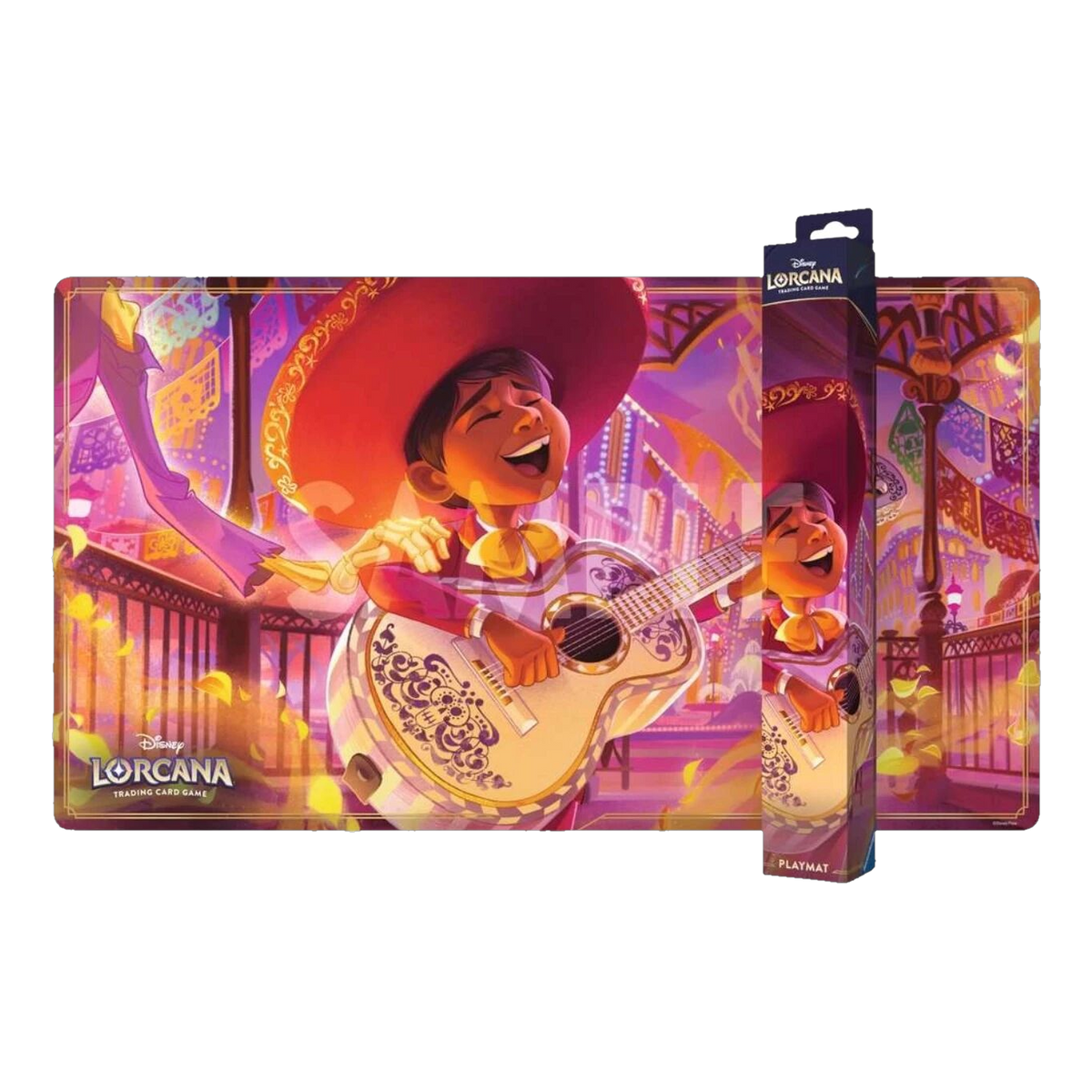 Tapis de jeu Disney Lorcana Coco Chapitre 14 Hyperia City