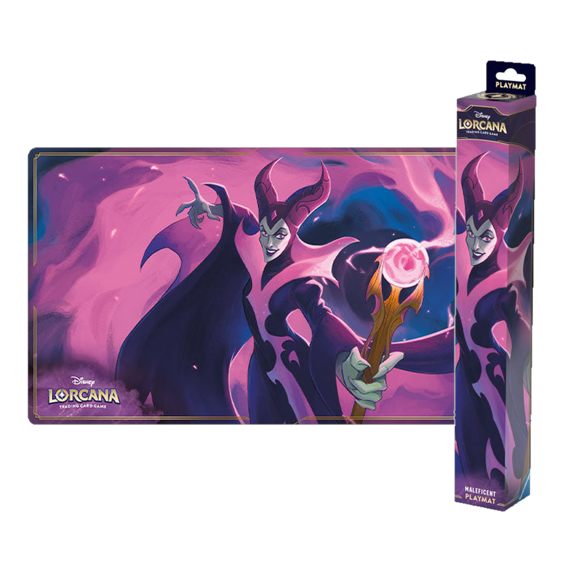 Tapis de jeu Disney Lorcana Maléfique Chapitre 1 Premier Chapitre