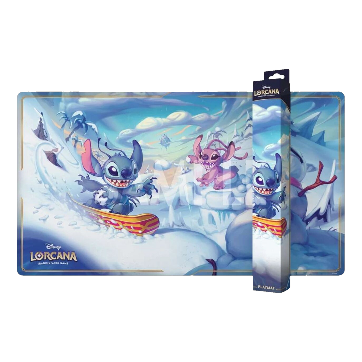 Tapis de jeu Disney Lorcana Stitch & Angel Chapitre 14 Hyperia City