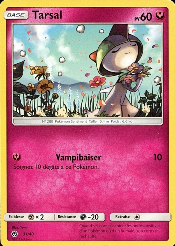 031/040 - Tarsal — Carte Pokémon Collection McDonald's 2018 31/40