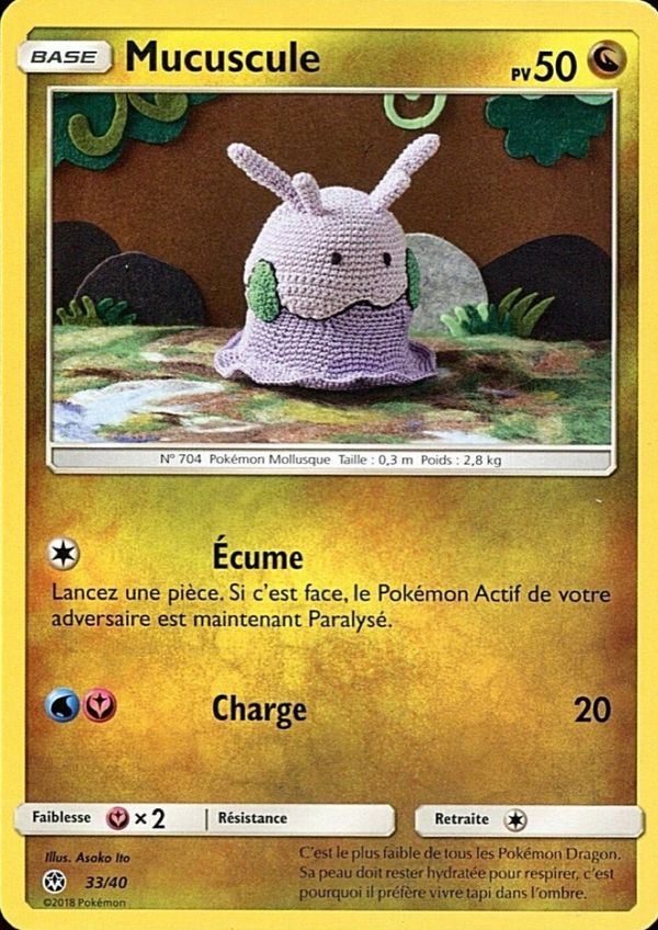 033/040 - Mucuscule — Carte Pokémon Collection McDonald's 2018 33/40