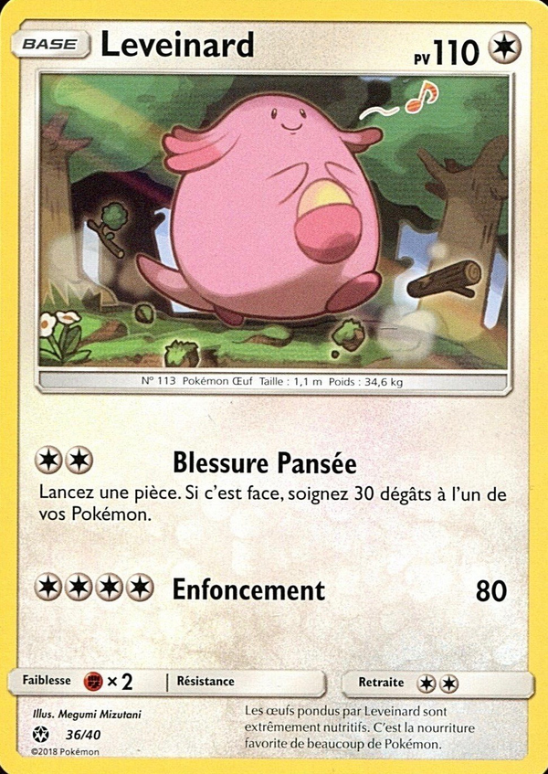 Leveinard — Carte Pokémon 36 Collection McDonald's 2018