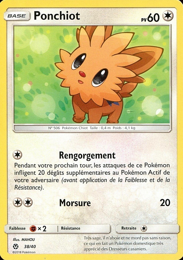 Passerouge — Carte Pokémon 38 Collection McDonald's 2018