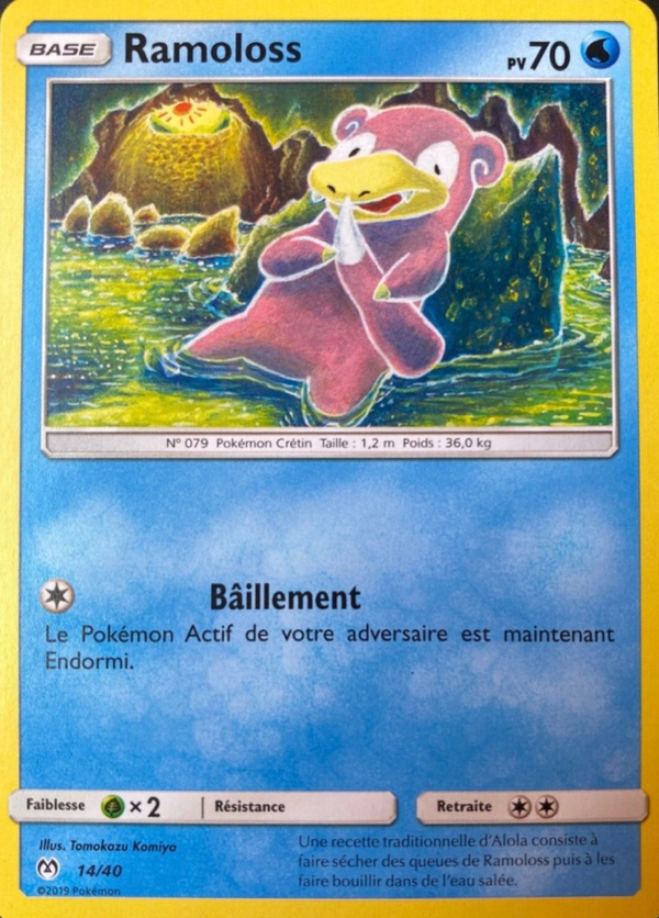 014/040 - Ramoloss — Carte Pokémon Collection McDonald's 2019 14/40