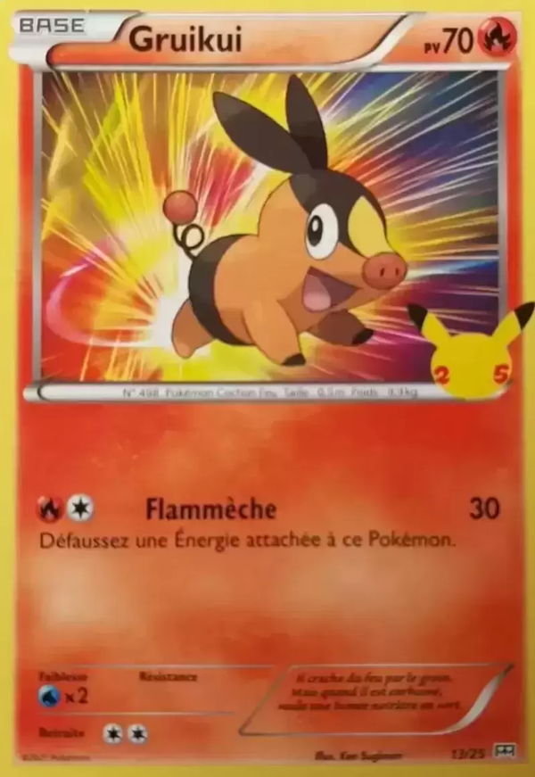 013/025 - Gruikui — Carte Pokémon Collection McDonald's 2021 13/25