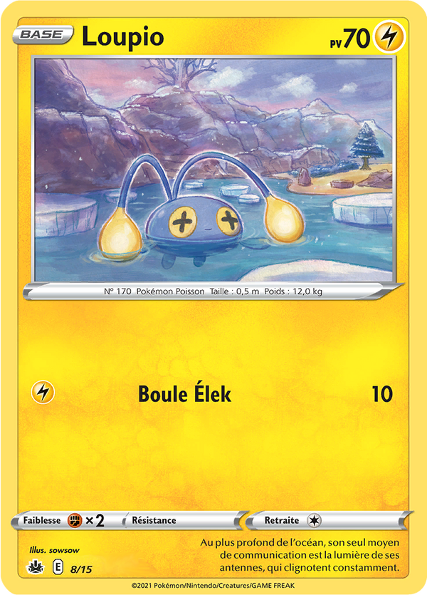008/015 - Loupio — Carte Pokémon Collection McDonald's 2022 8/15