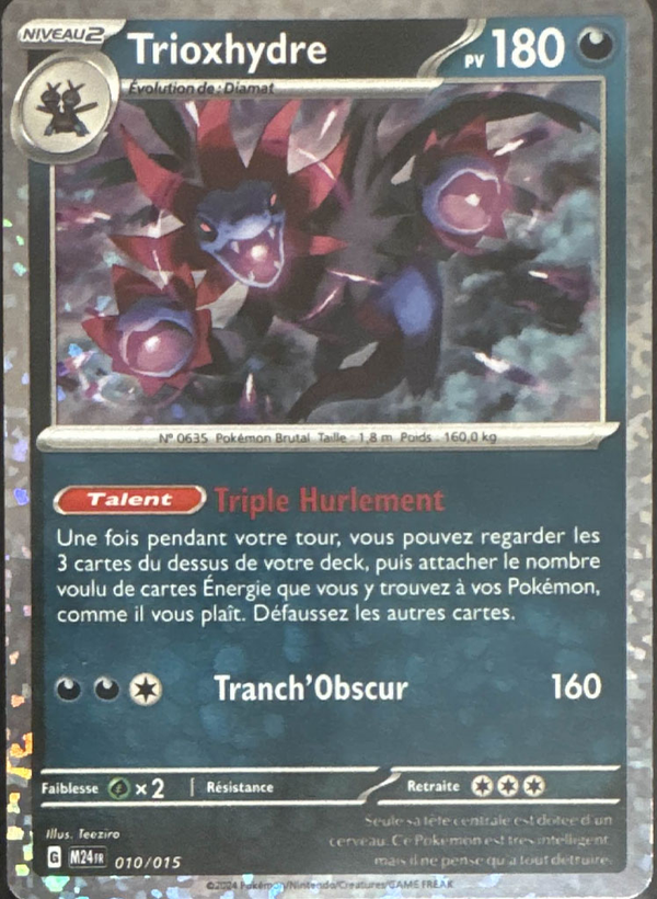 010/015 - Trioxhydre — Carte Pokémon Collection McDonald's 2024 10/15