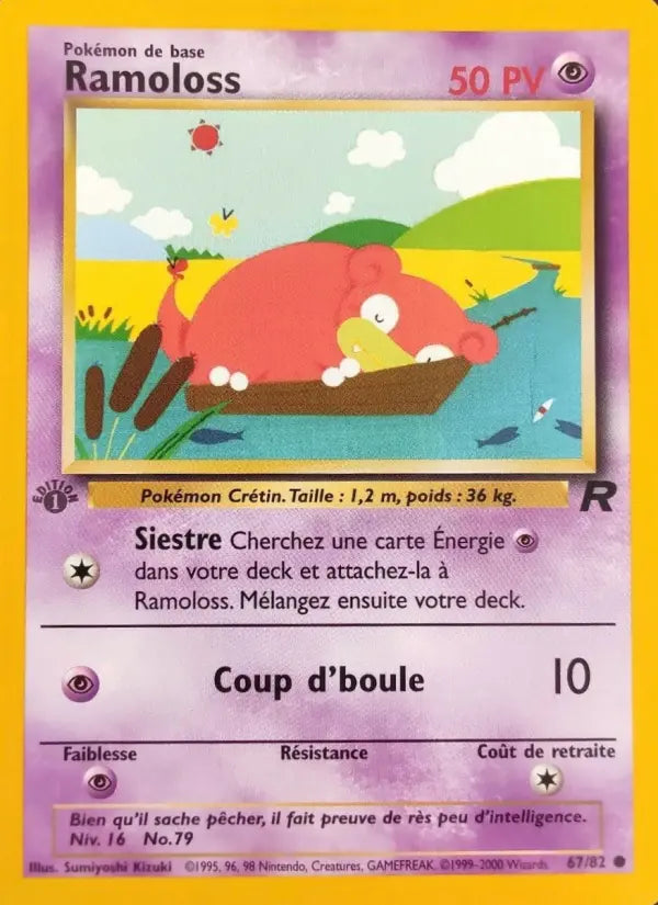 Ramoloss — Carte Pokémon 67 Team Rocket