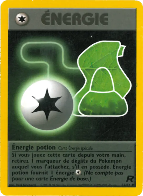 082/082 - Énergie potion — Carte Pokémon Team Rocket 82/82