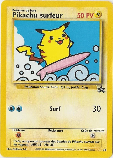 Pikachu surfeur 28 Promos Wizards (Base)