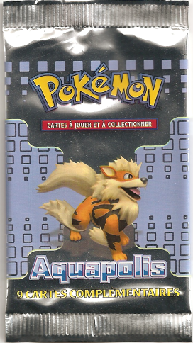 Booster Pokémon Aquapolis — Arcanin