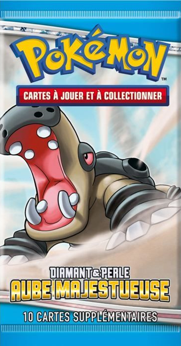 Booster Pokémon Aube Majestueuse illustration Hippodocus, scellé français
