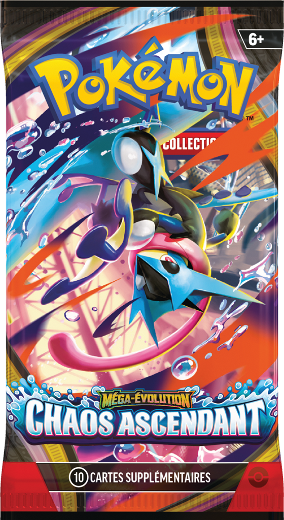 Booster Pokémon Chaos Ascendant illustration Méga-Amphinobi, scellé français