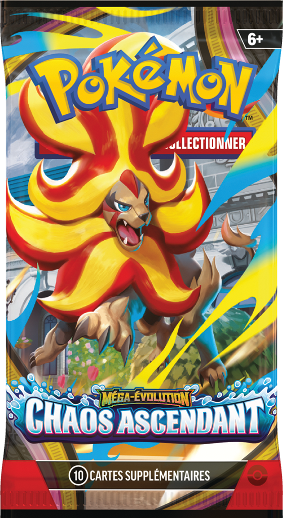 Booster Pokémon Chaos Ascendant illustration Méga-Némélios, scellé français