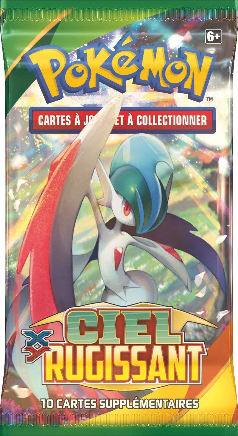 Booster Pokémon Ciel Rugissant illustration Méga-Gallame, scellé français