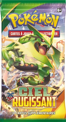 Booster Pokémon Ciel Rugissant illustration Méga-Rayquaza, scellé français