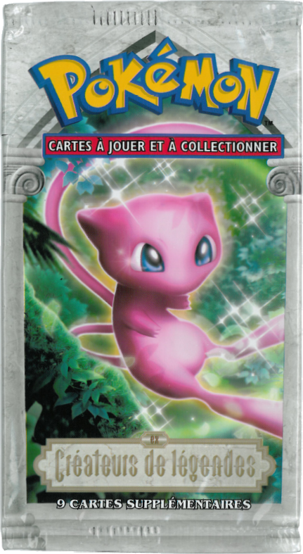 Booster Pokémon Créateurs de légendes illustration Mew, scellé français