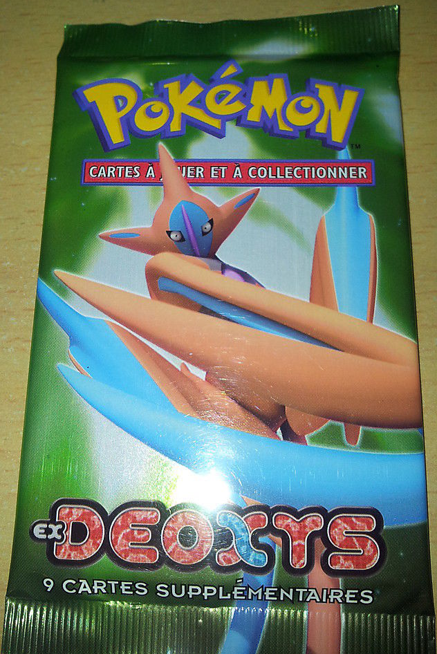 Booster Pokémon Deoxys illustration Deoxys Attaque, scellé français