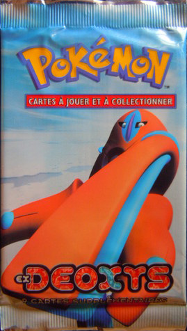 Booster Pokémon Deoxys illustration Deoxys Défense, scellé français