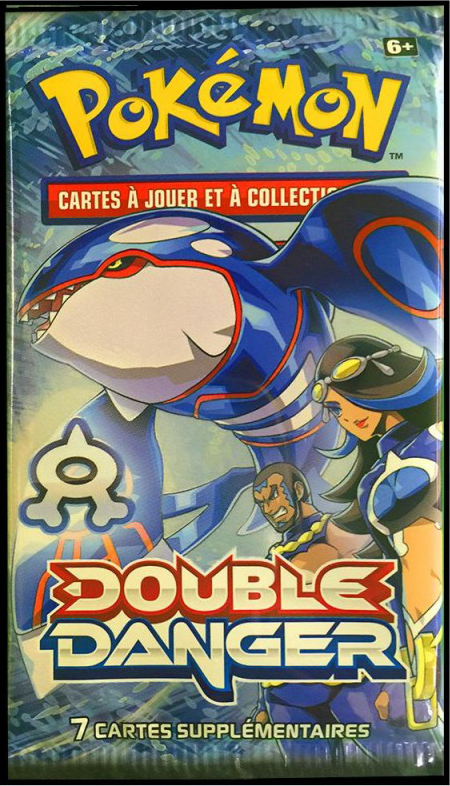 Booster Pokémon Double Danger illustration Kyogre, scellé français