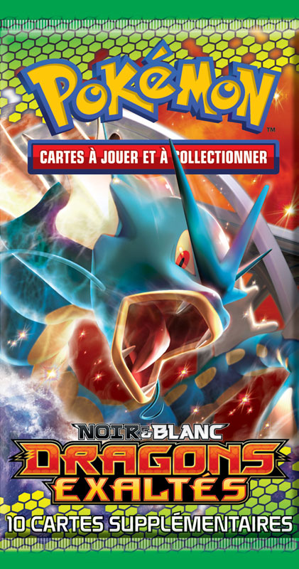 Booster Pokémon Dragons Exaltés illustration Léviator, scellé français
