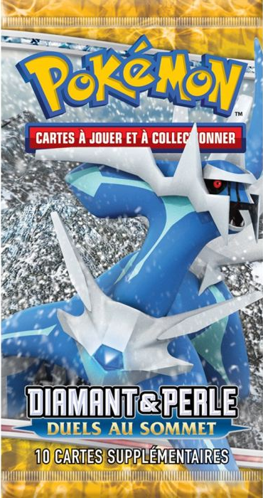 Booster Pokémon Duels au Sommet illustration Dialga, scellé français