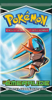 Booster Pokémon Émeraude illustration Deoxys, scellé français