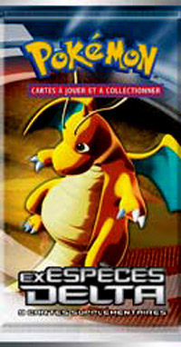 Booster Pokémon Espèces Delta illustration Dracolosse, scellé français