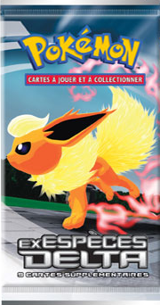 Booster Pokémon Espèces Delta illustration Pyroli, scellé français