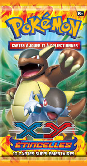Booster Pokémon Étincelles illustration Méga-Kangourex, scellé français
