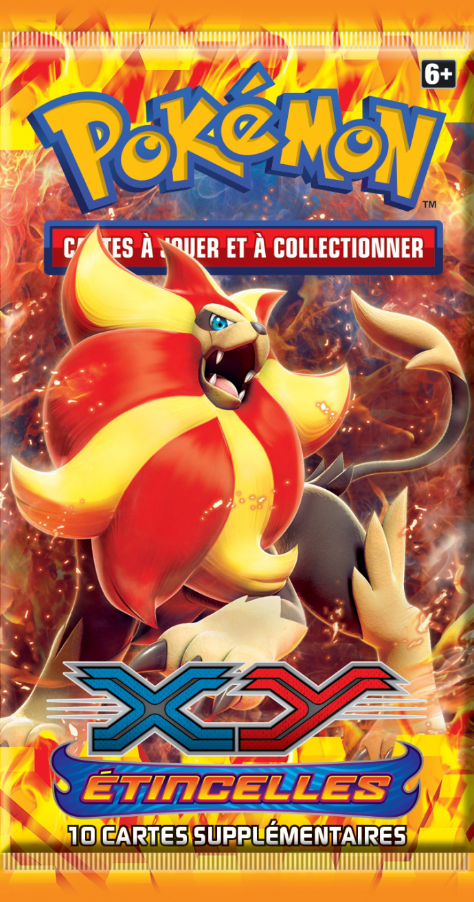Booster Pokémon Étincelles illustration Némélios, scellé français