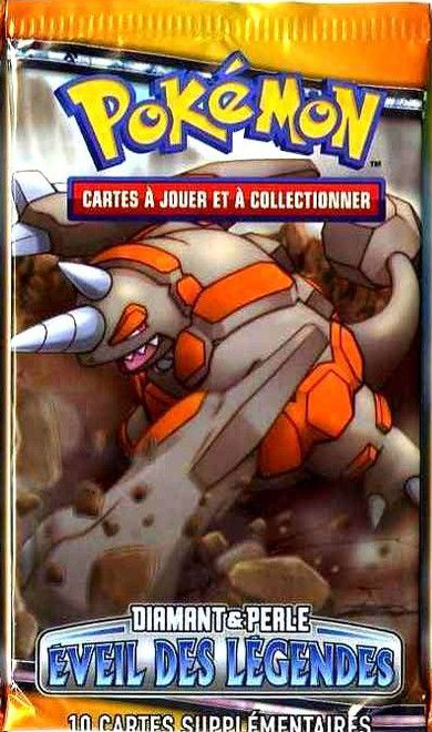 Booster Pokémon Éveil des Légendes illustration Rhinastoc, scellé français