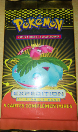 Booster Pokémon Expedition illustration Florizarre, scellé français