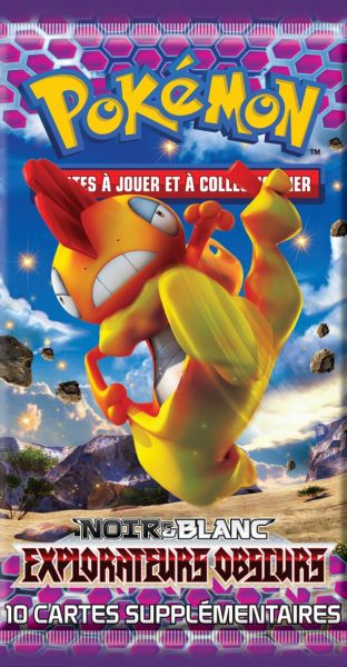 Booster Pokémon Explorateurs Obscurs illustration Baggaïd, scellé français
