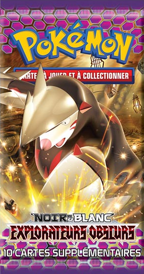 Booster Pokémon Explorateurs Obscurs illustration Minotaupe, scellé français