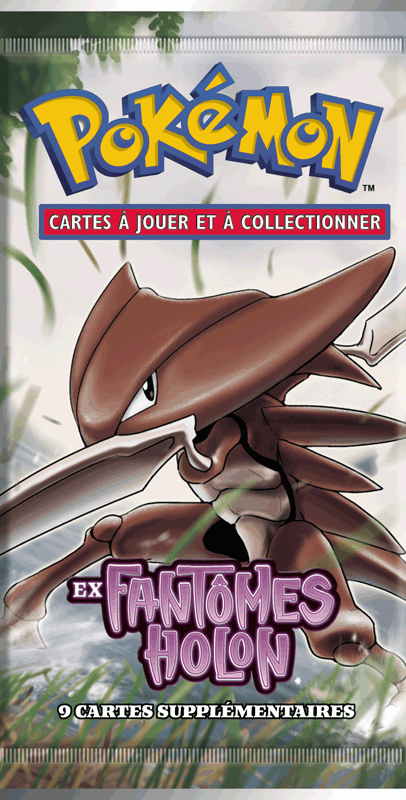 Booster Pokémon Fantômes Holon illustration Kabutops, scellé français