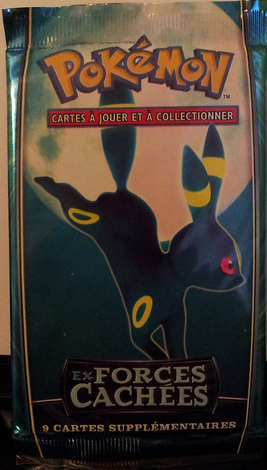 Booster Pokémon Forces Cachées illustration Noctali, scellé français