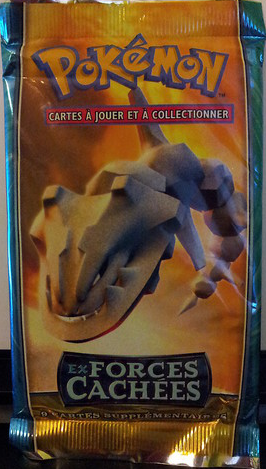 Booster Pokémon Forces Cachées illustration Steelix, scellé français