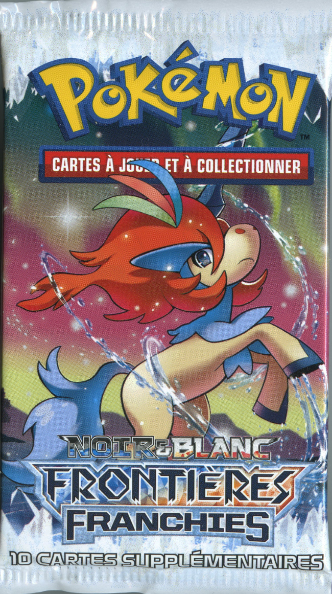 Booster Pokémon Frontières Franchies illustration Keldeo, scellé français