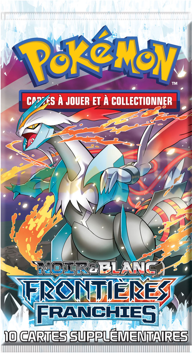 Booster Pokémon Frontières Franchies illustration Kyurem Blanc, scellé français