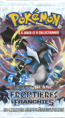 Booster Frontières Franchies illustration Kyurem Noir