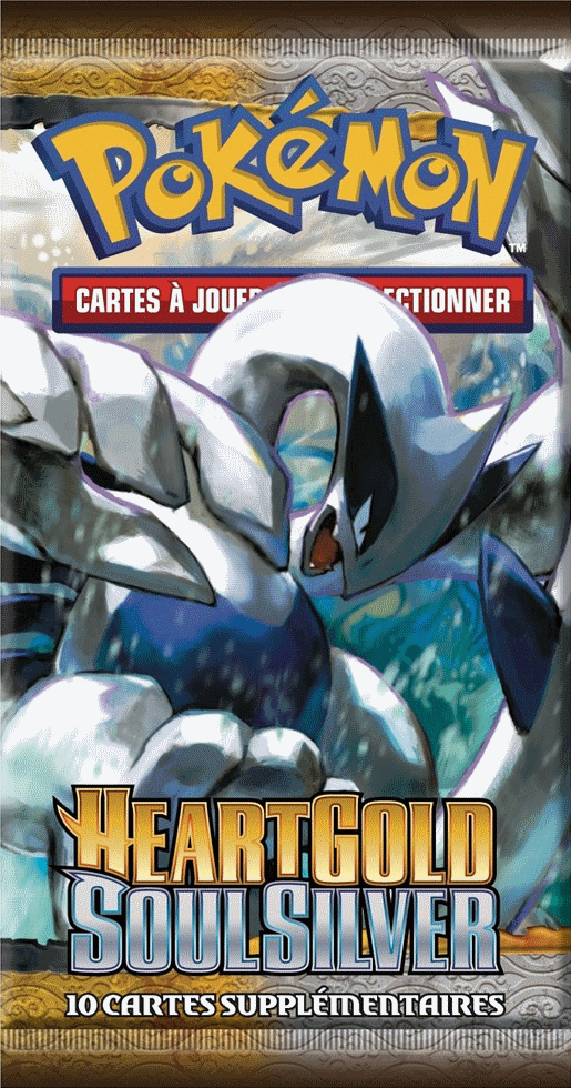 Booster Pokémon HeartGold & SoulSilver illustration Lugia, scellé français