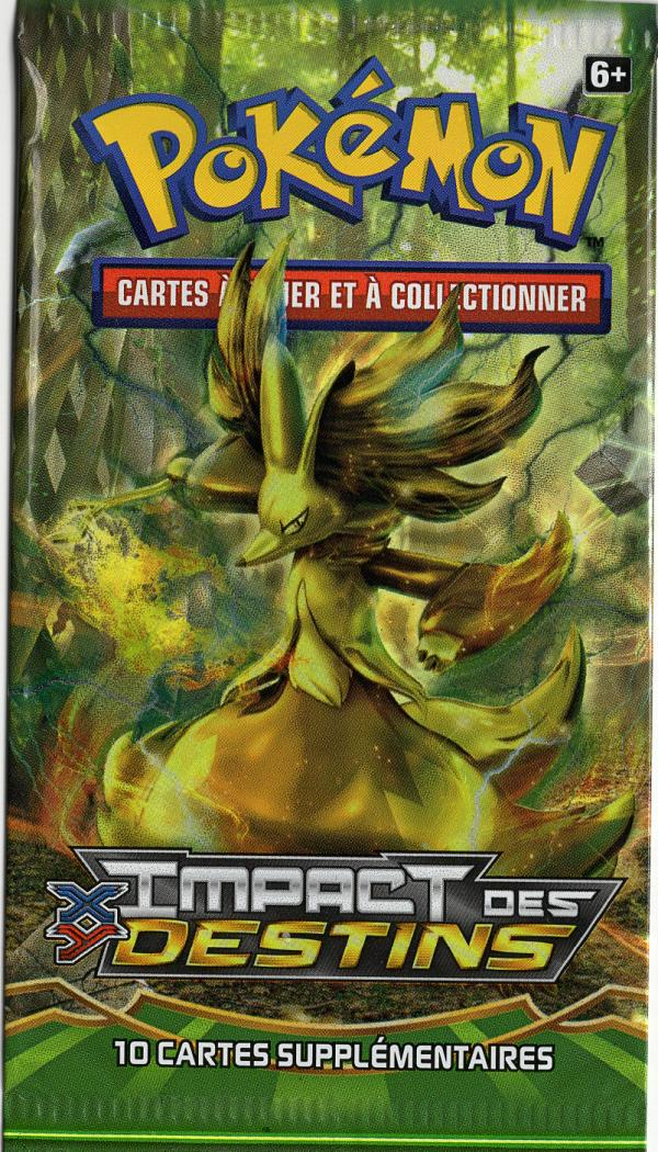 Booster Pokémon Impact des Destins illustration Goupelin, scellé français