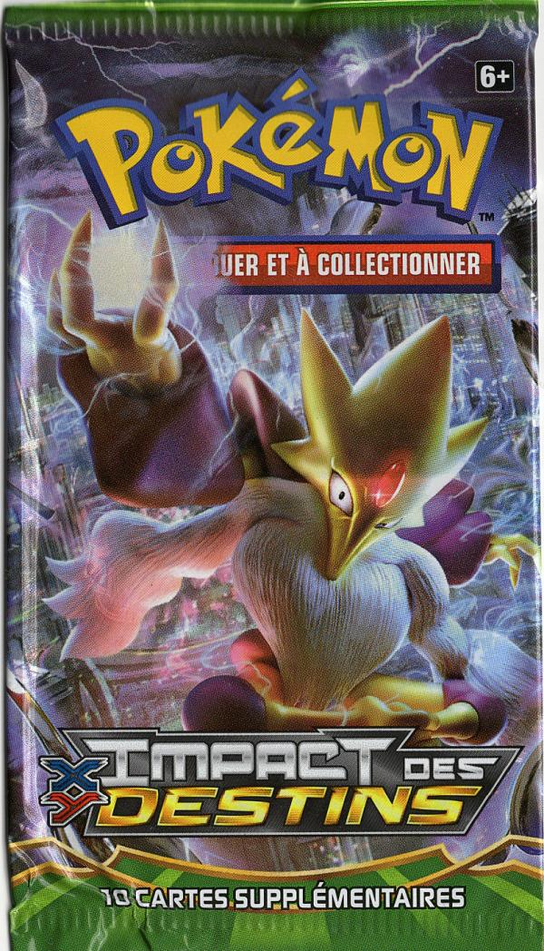 Booster Pokémon Impact des Destins illustration Méga-Alakazam, scellé français