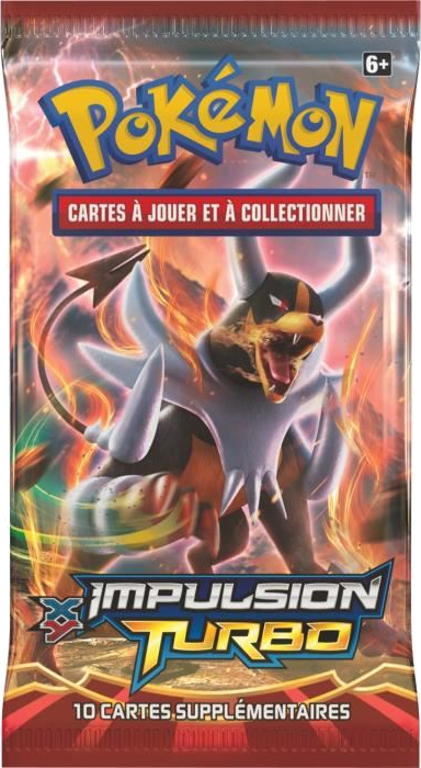 Booster Pokémon Impulsion TURBO illustration Méga-Démolosse, scellé français